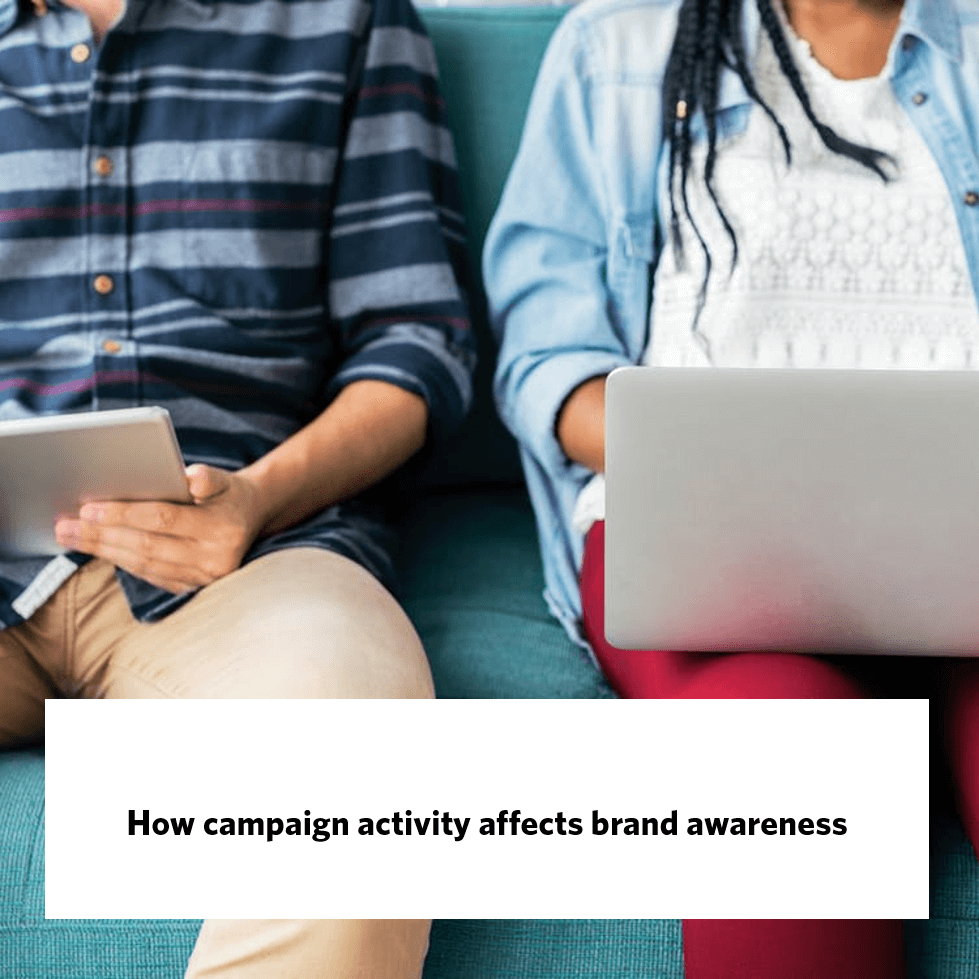 How campaign activity affects brand awareness, giraffe insights